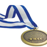 Generic IEEE medal on ribbon.